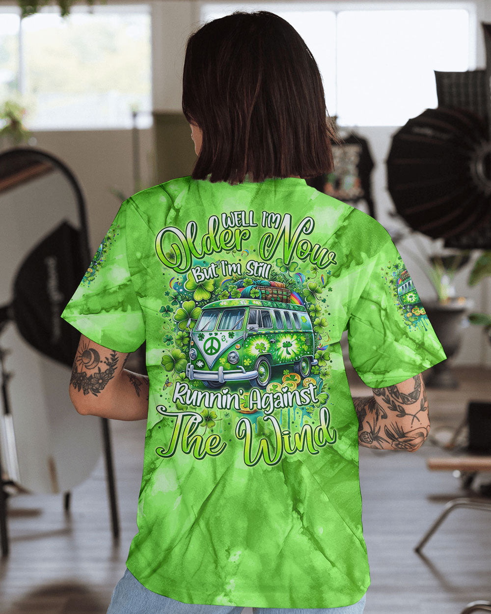 RUNNING AGAINST THE WIND PATRICK'S DAY ALL OVER PRINT - TYTM0301242