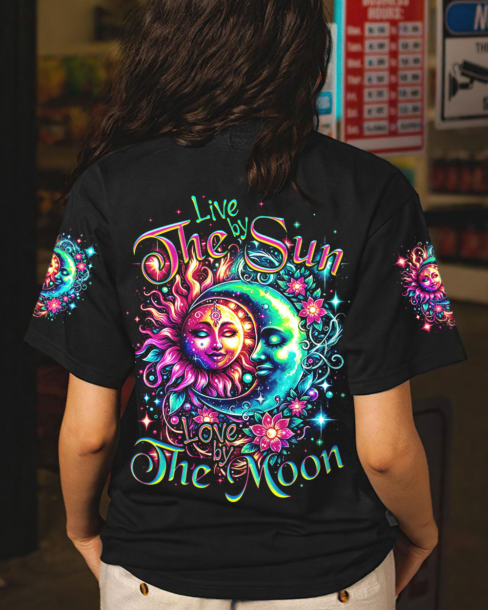 LIVE BY THE SUN LOVE BY THE MOON ALL OVER PRINT - TYQY0501241