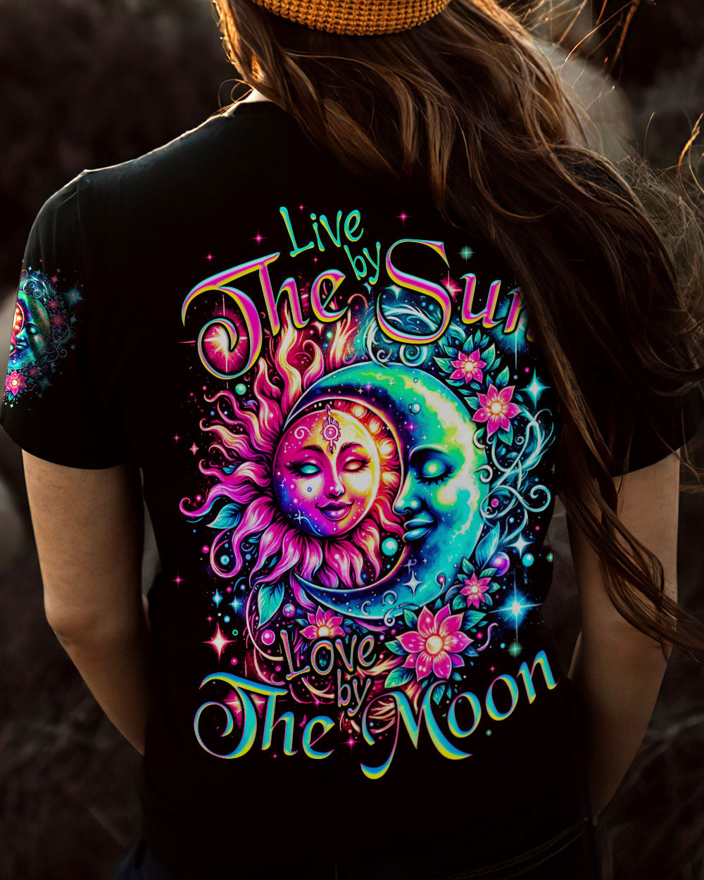 LIVE BY THE SUN LOVE BY THE MOON ALL OVER PRINT - TYQY0501241