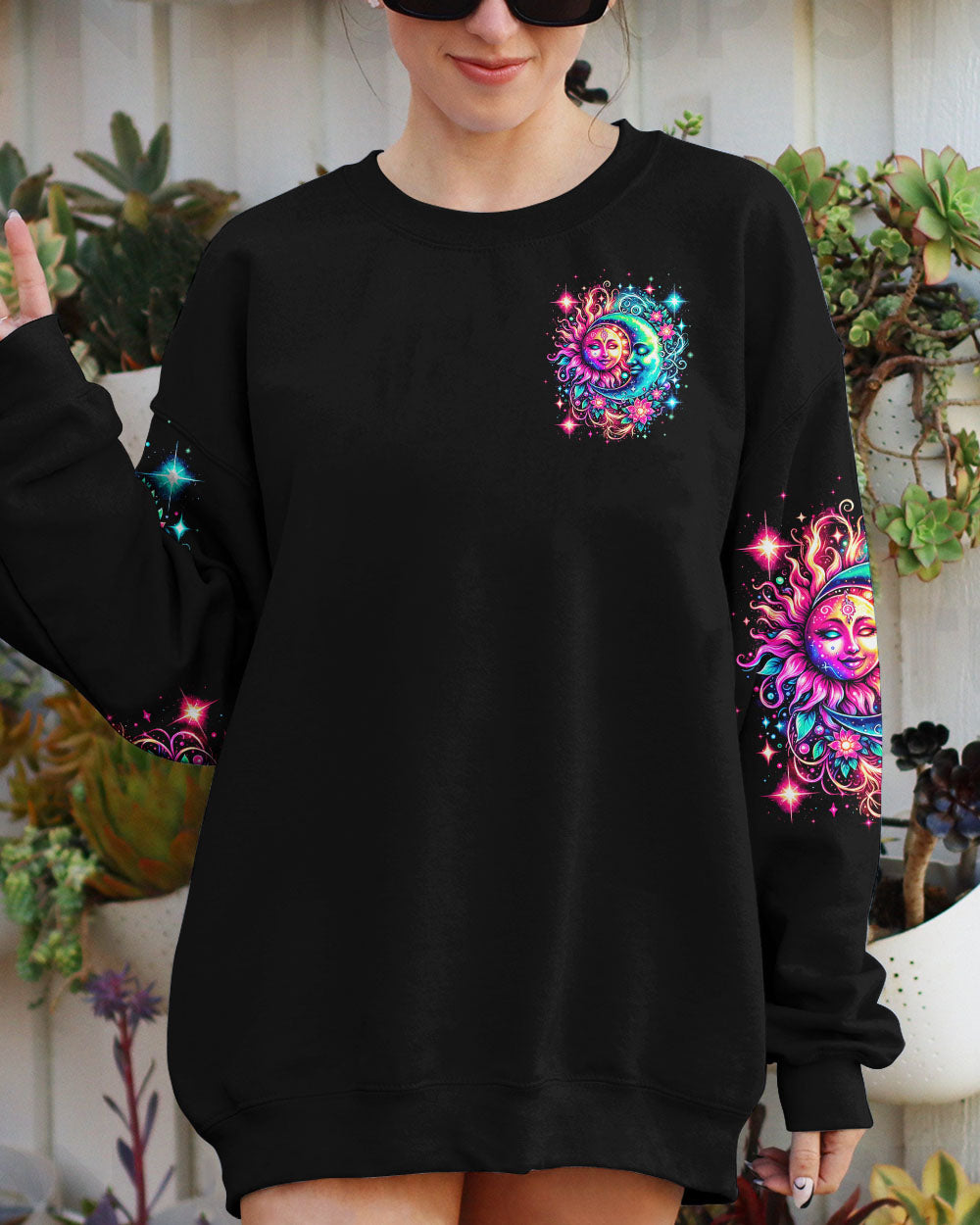 LIVE BY THE SUN LOVE BY THE MOON ALL OVER PRINT - TYQY0501241