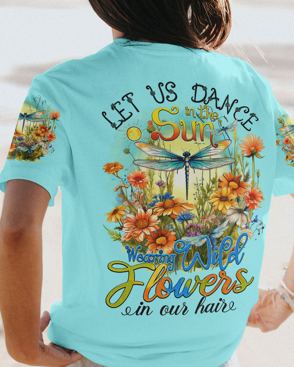 LET US DANCE IN THE SUN DRAGONFLY ALL OVER PRINT - TYTM0308231
