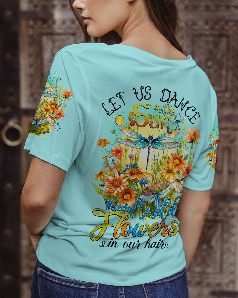 LET US DANCE IN THE SUN DRAGONFLY ALL OVER PRINT - TYTM0308231