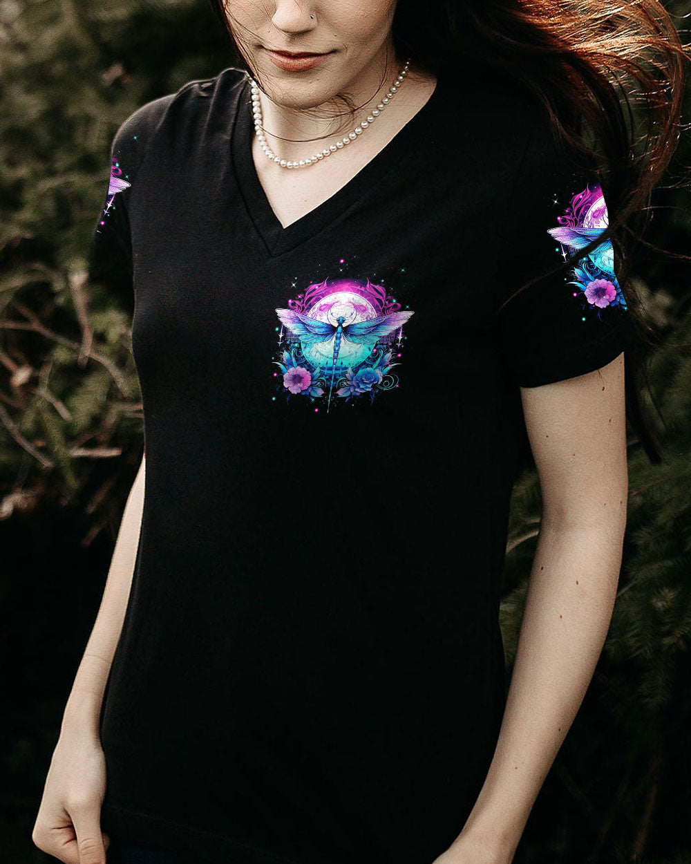 MAY YOU TOUCH DRAGONFLIES AND STARS ALL OVER PRINT - TYTM0308233