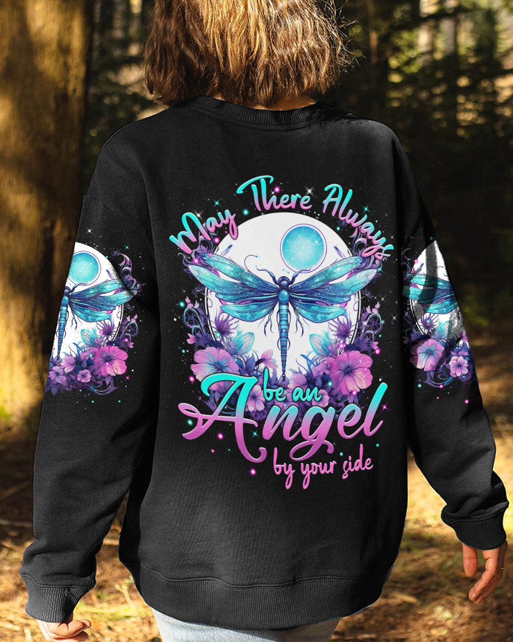 ANGEL BY YOUR SIDE DRAGONFLY ALL OVER PRINT - TYTM0408232