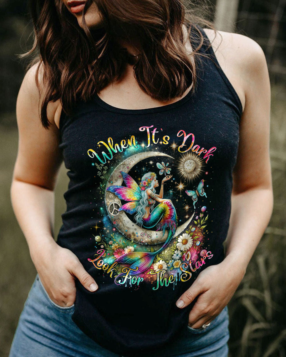 LOOK FOR THE STARS MERMAID ALL OVER PRINT - TYTM0501244
