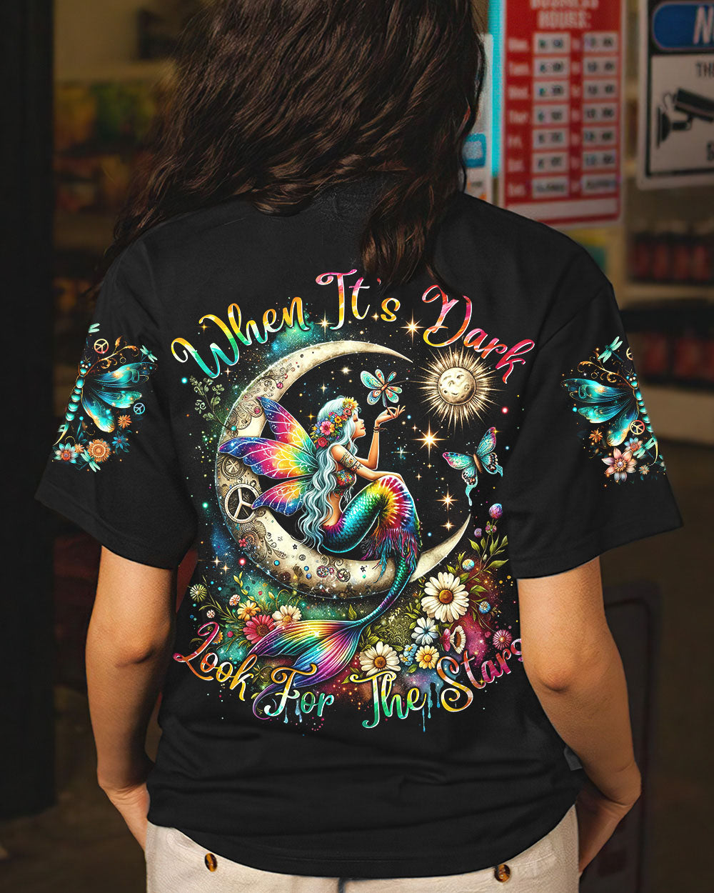 LOOK FOR THE STARS MERMAID ALL OVER PRINT - TYTM0501244
