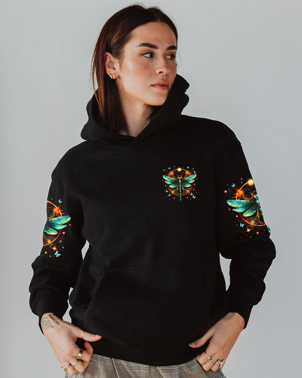 WHISPER WORDS OF WISDOM LET IT BE DRAGONFLY ALL OVER PRINT - TYTM0506254