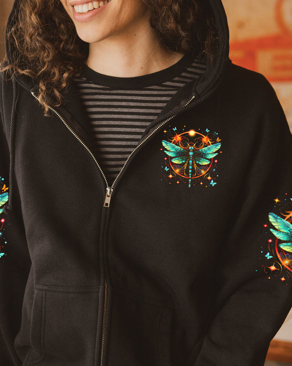 WHISPER WORDS OF WISDOM LET IT BE DRAGONFLY ALL OVER PRINT - TYTM0506254