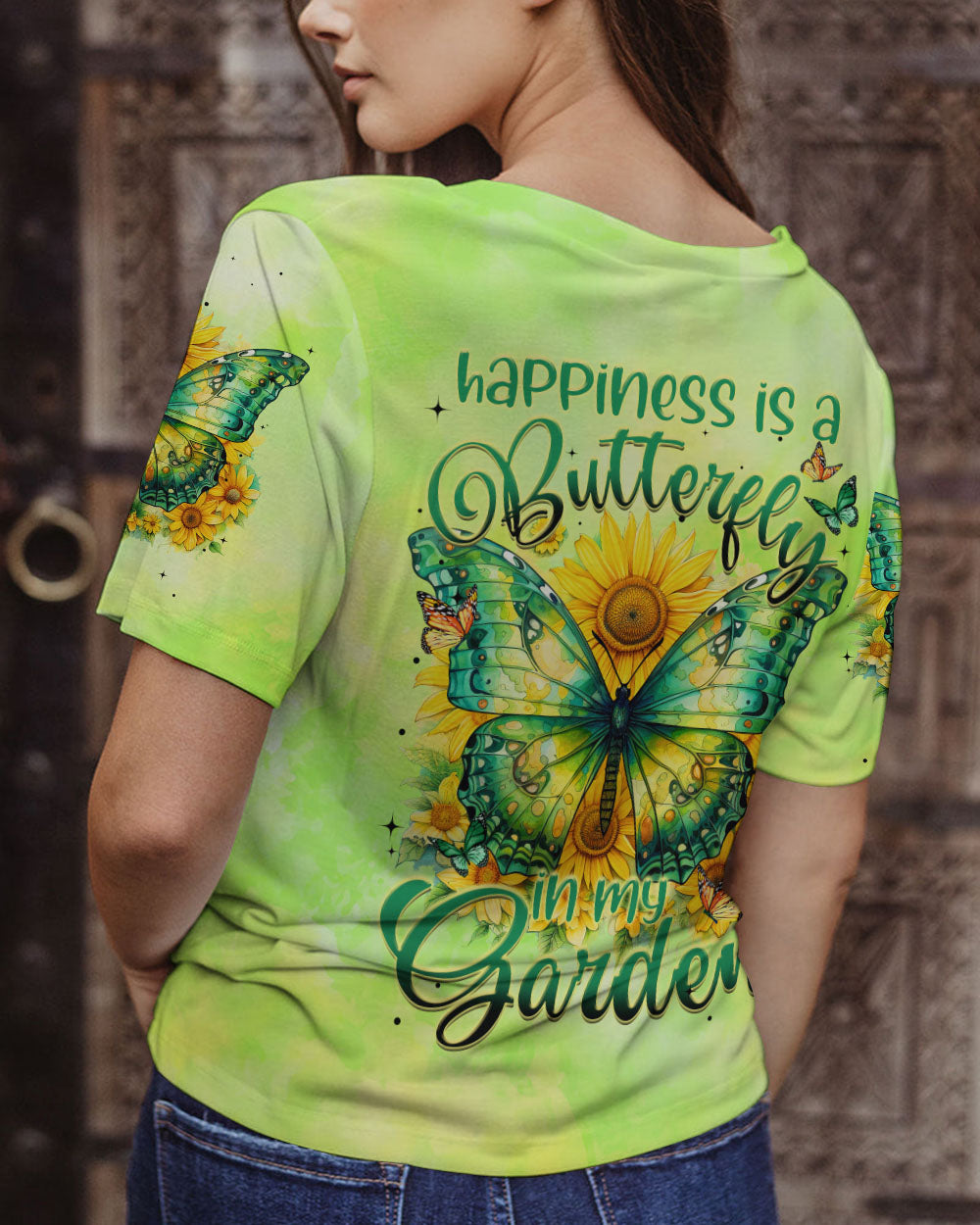 HAPPINESS IS A BUTTERFLY ALL OVER PRINT - TYTM0509231