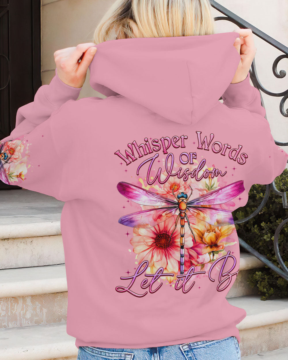 WHISPER WORDS OF WISDOM DRAGONFLY ALL OVER PRINT - TYTM0509238