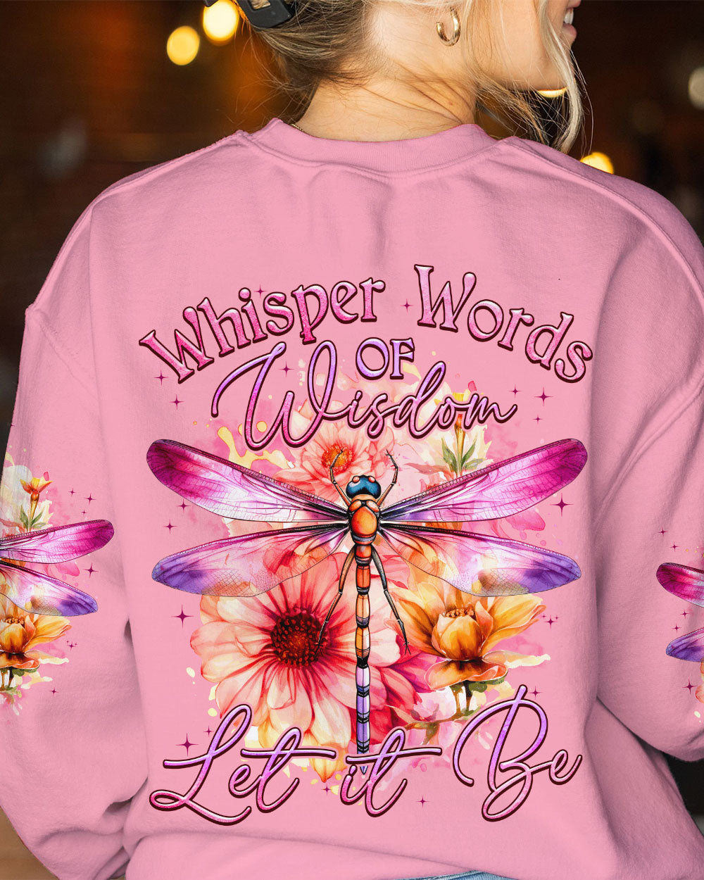 WHISPER WORDS OF WISDOM DRAGONFLY ALL OVER PRINT - TYTM0509238