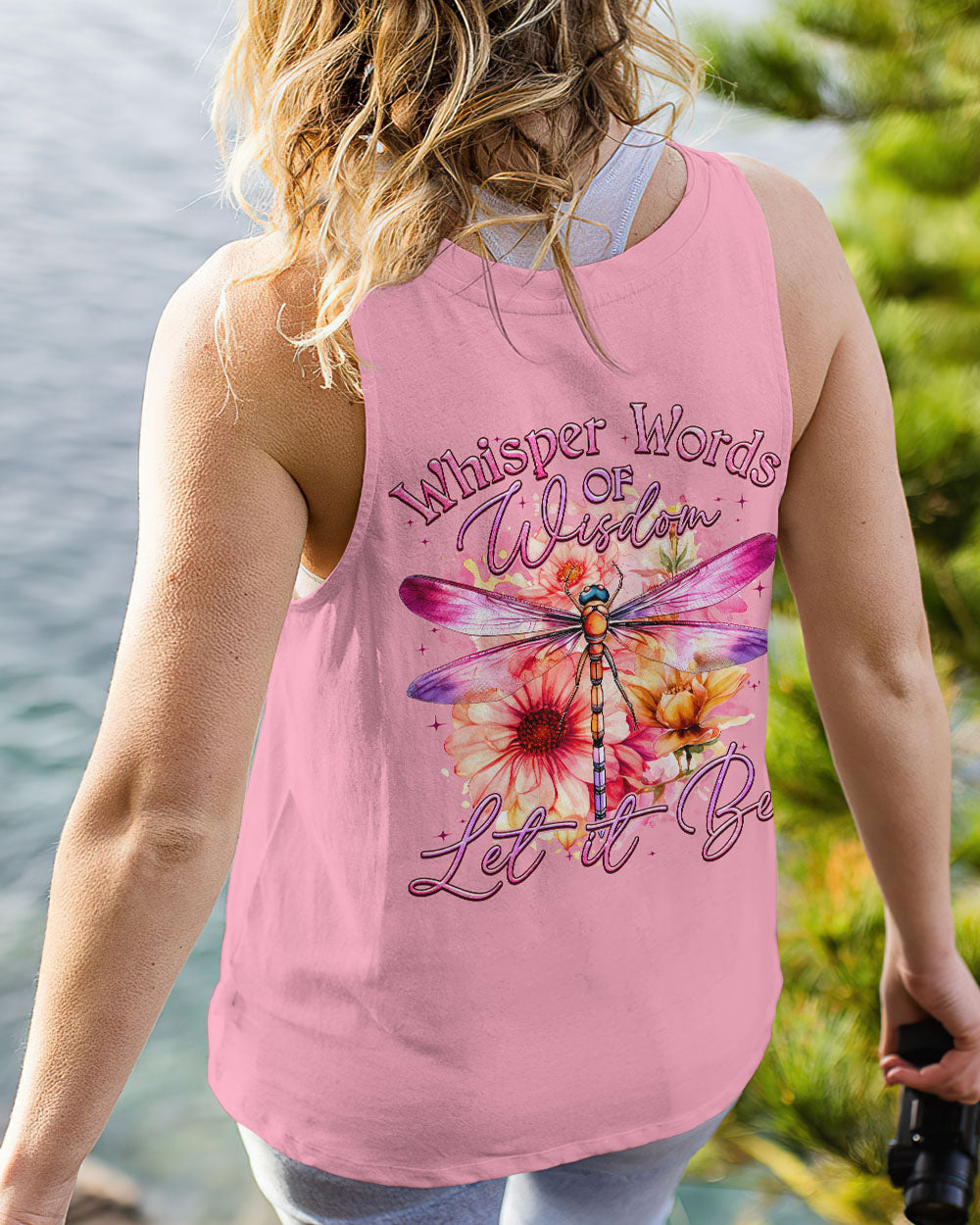 WHISPER WORDS OF WISDOM DRAGONFLY ALL OVER PRINT - TYTM0509238