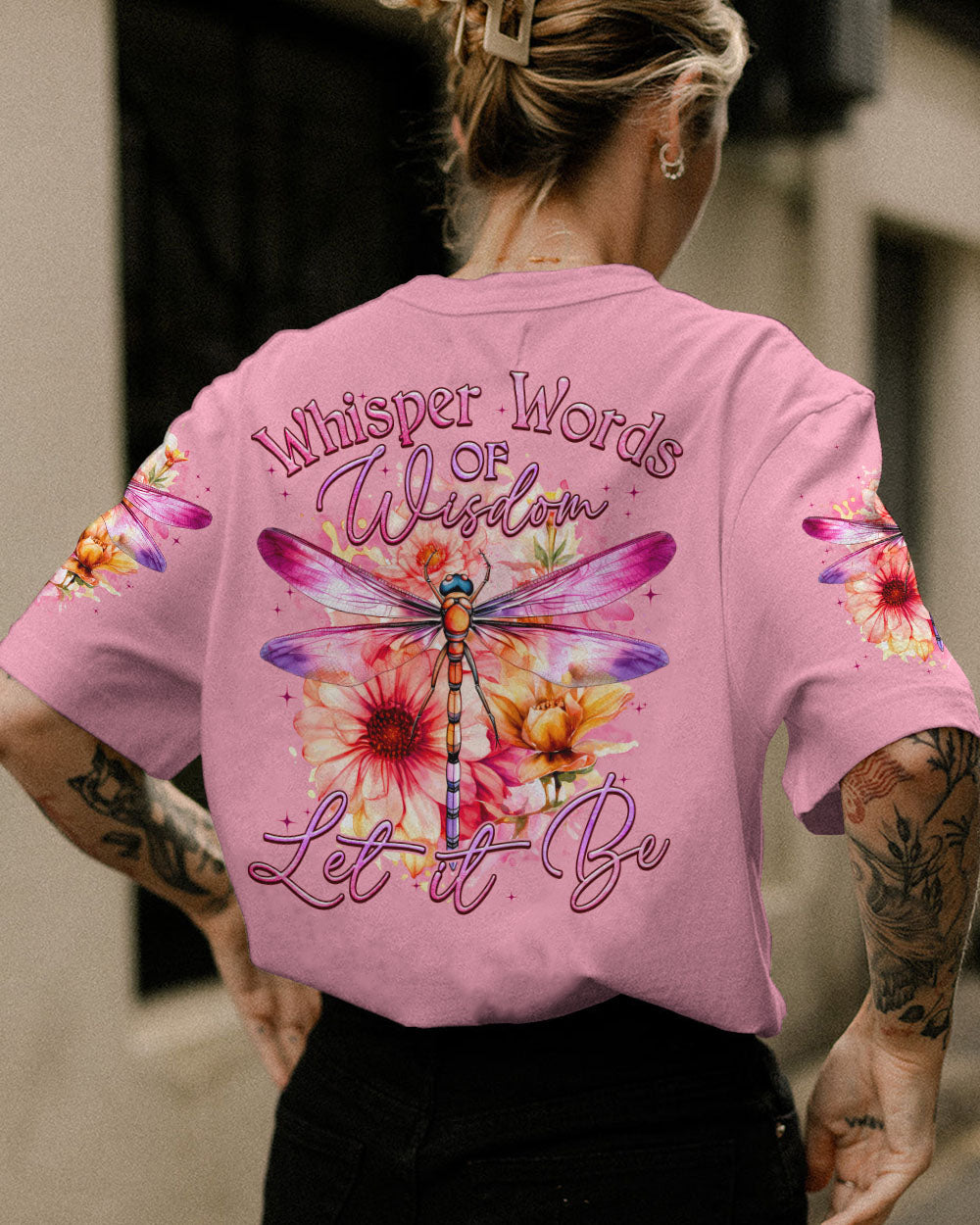 WHISPER WORDS OF WISDOM DRAGONFLY ALL OVER PRINT - TYTM0509238