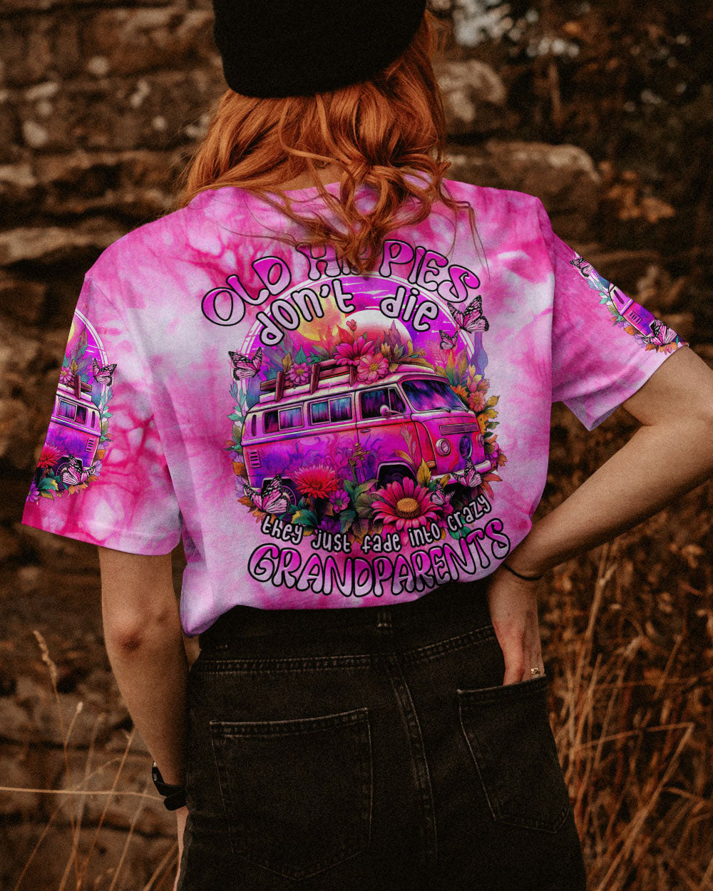 OLD HIPPIES ALL OVER PRINT - TYTM0609233
