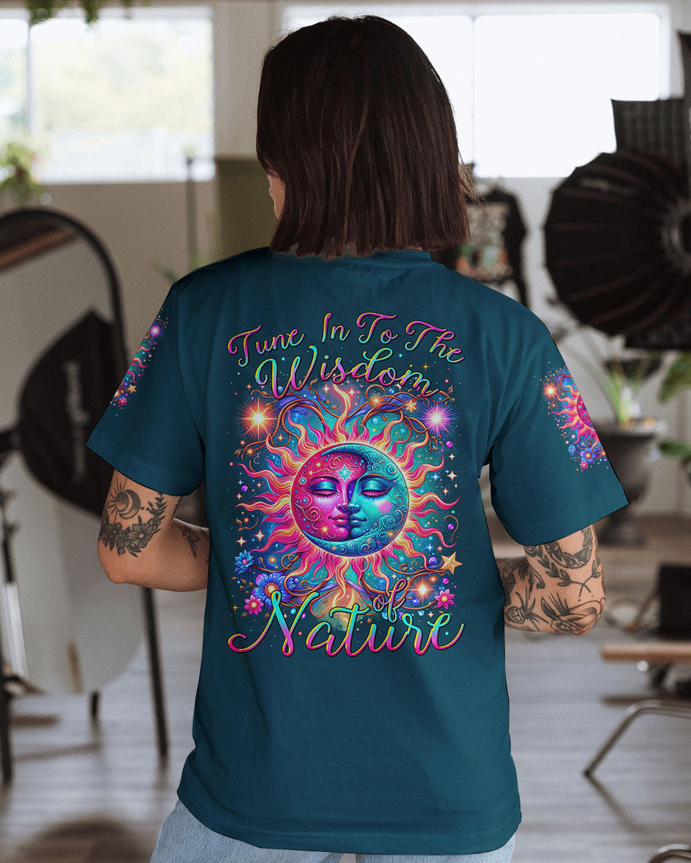 TUNE IN TO THE WISDOM OF NATURE ALL OVER PRINT - TYTM0801241