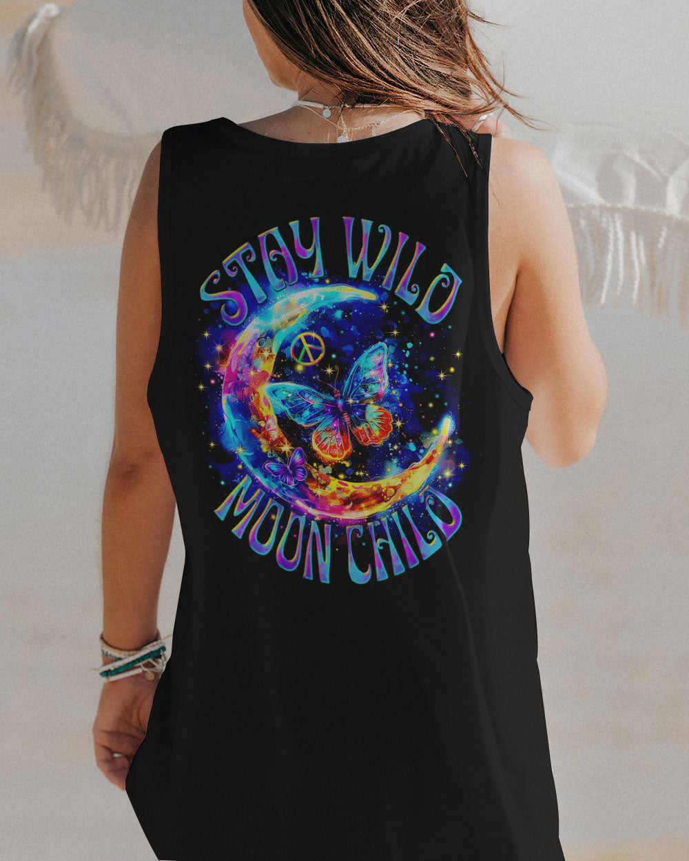 STAY WILD MOON CHILD BUTTERFLY ALL OVER PRINT - TYTM0803244