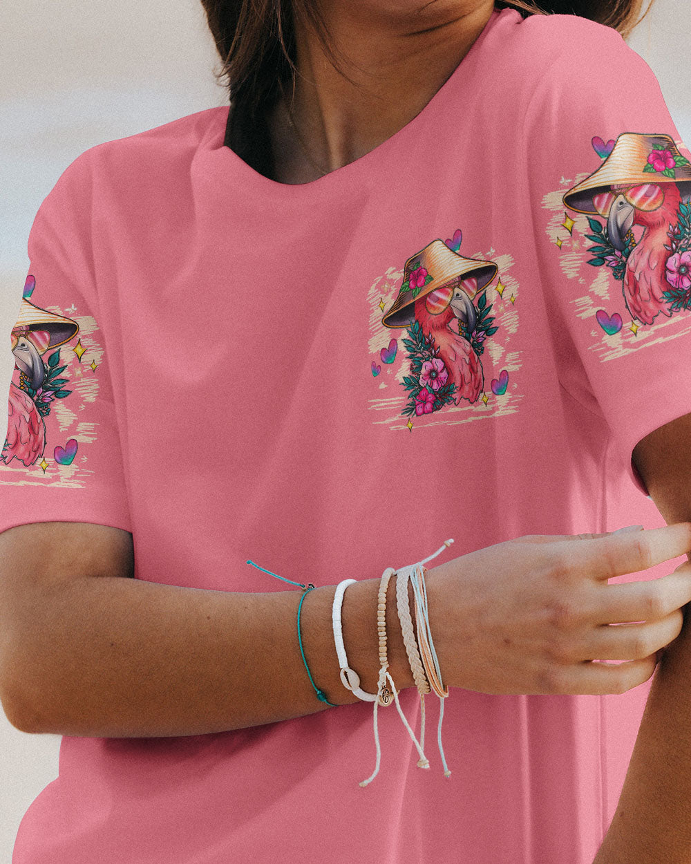 BE A FLAMINGO ALL OVER PRINT - TYTM0806231