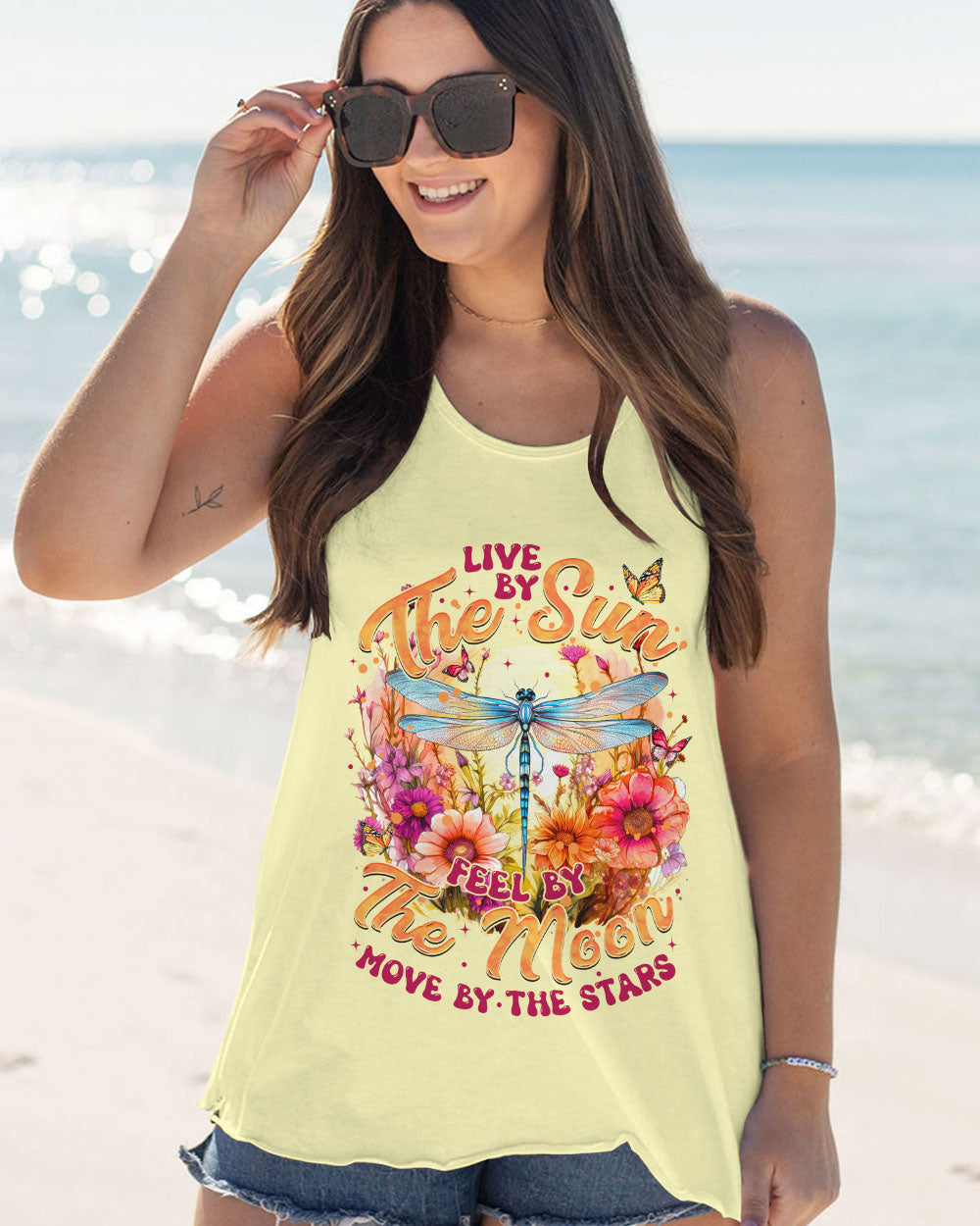 LIVE BY THE SUN DRAGONFLY ALL OVER PRINT - TYTM0808234