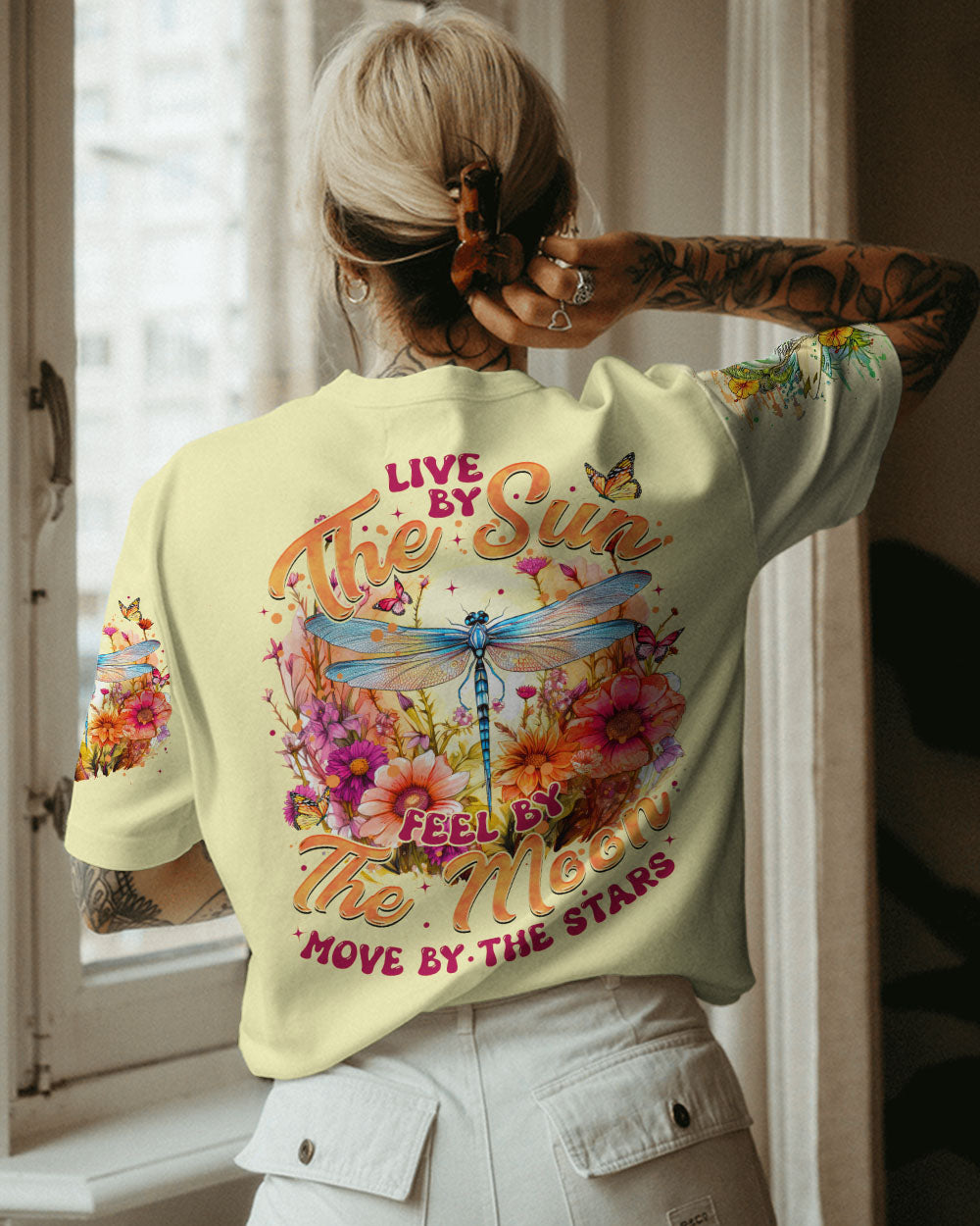 LIVE BY THE SUN DRAGONFLY ALL OVER PRINT - TYTM0808234