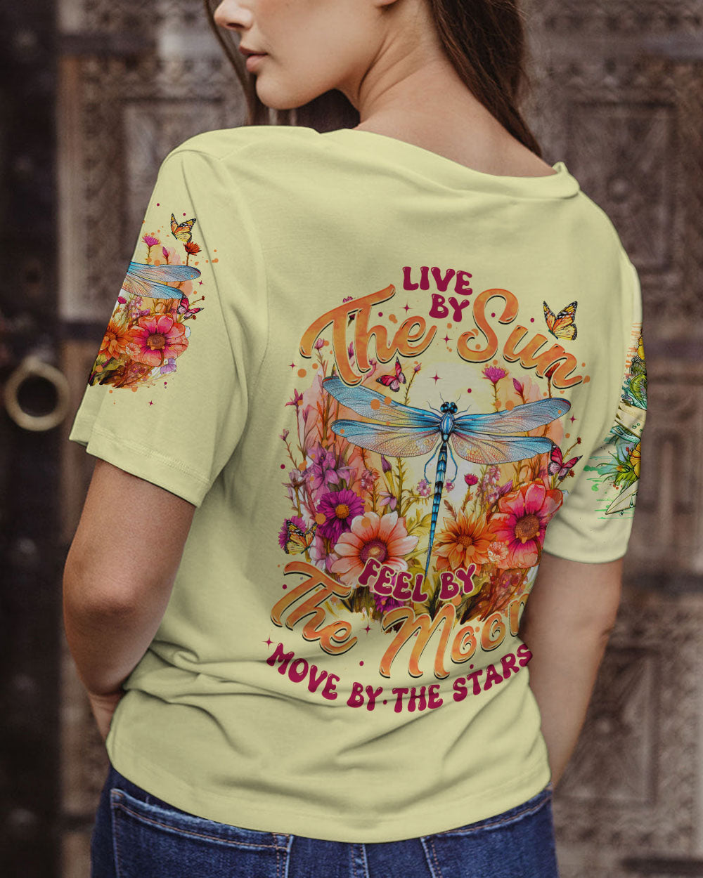 LIVE BY THE SUN DRAGONFLY ALL OVER PRINT - TYTM0808234