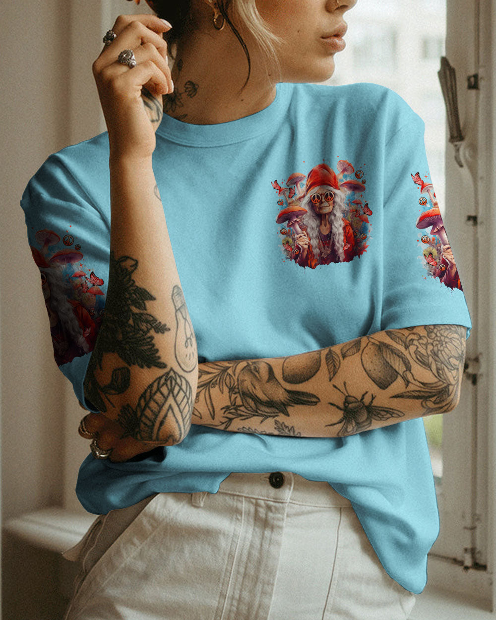 OLD HIPPIES ALL OVER PRINT - TYTM0809231