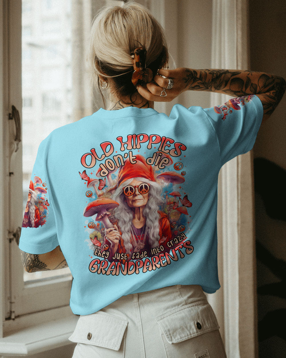 OLD HIPPIES ALL OVER PRINT - TYTM0809231