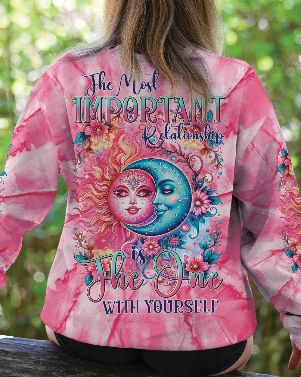 THE MOST IMPORTANT RELATIONSHIP SUN AND MOON ALL OVER PRINT - TYTM0901241