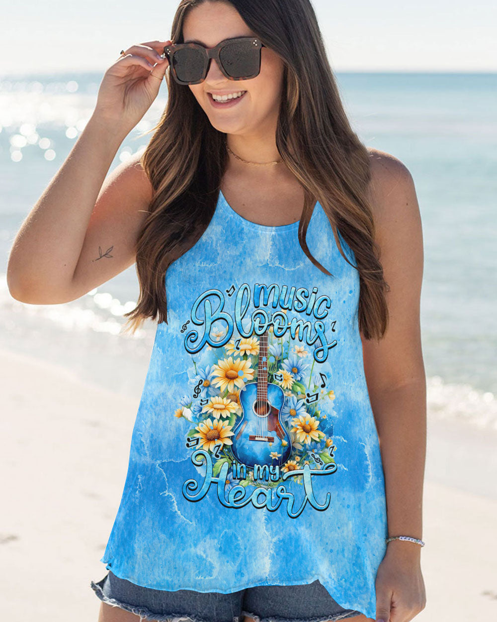 MUSIC BLOOMS IN MY HEART ALL OVER PRINT - TYTM0908233