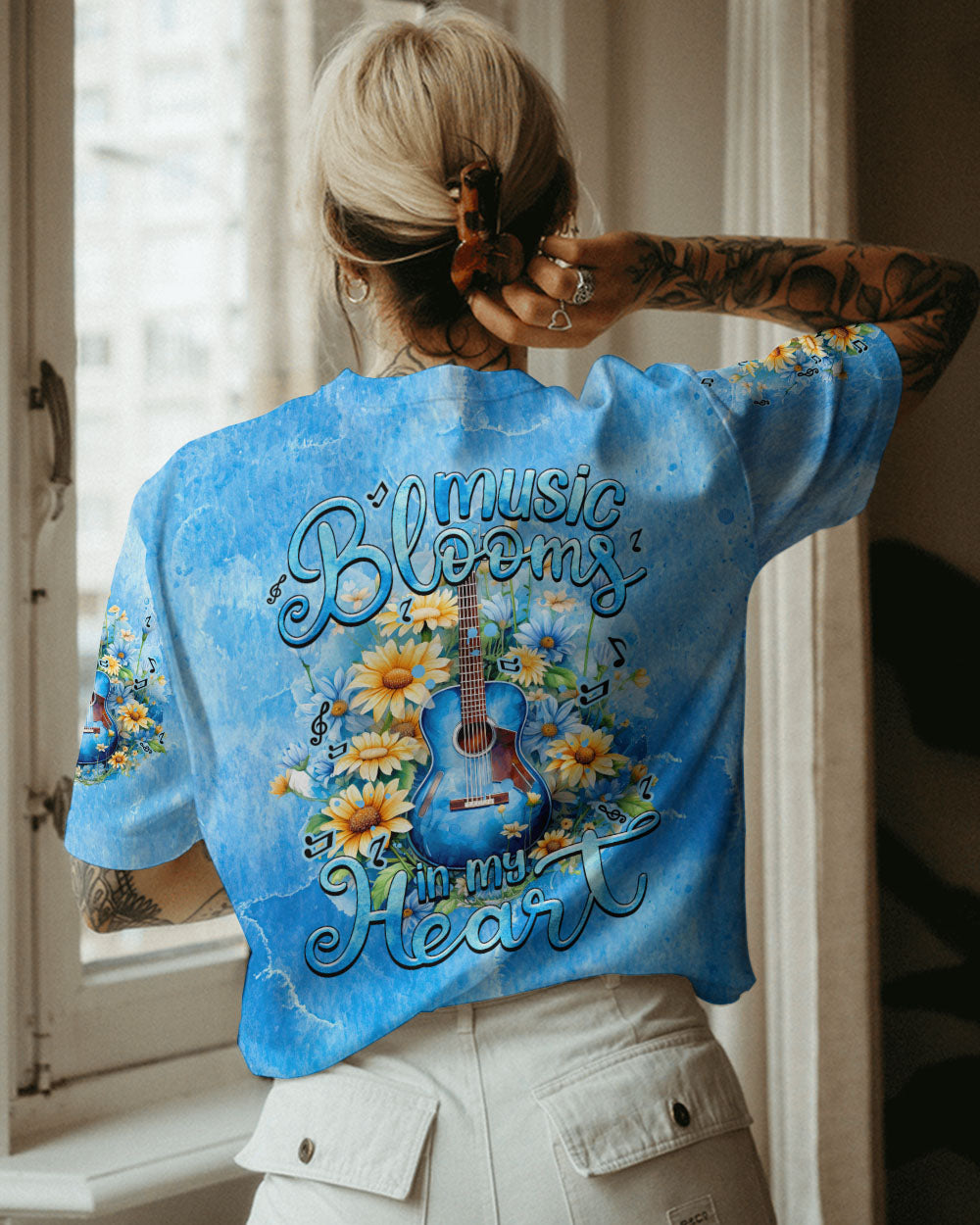 MUSIC BLOOMS IN MY HEART ALL OVER PRINT - TYTM0908233