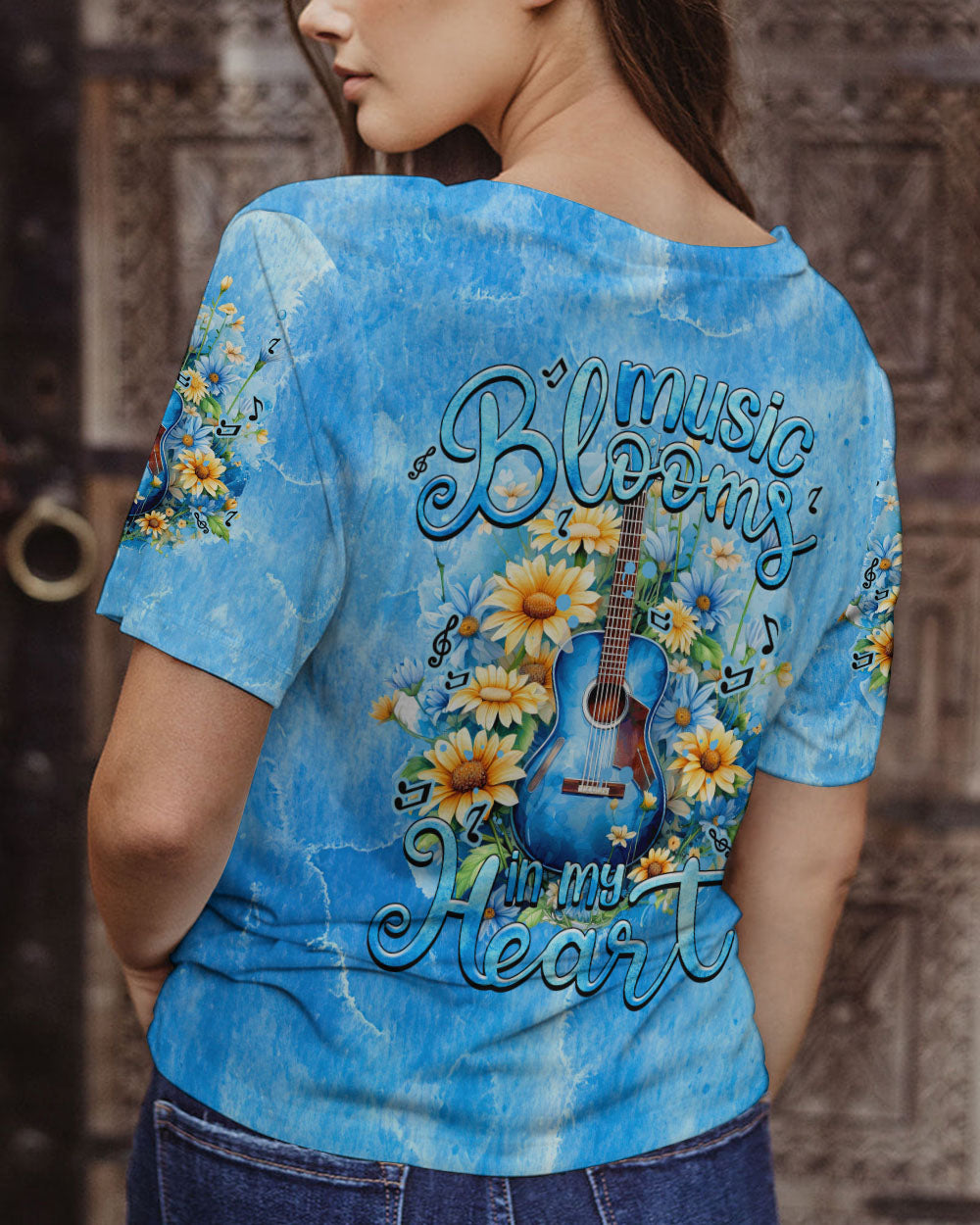 MUSIC BLOOMS IN MY HEART ALL OVER PRINT - TYTM0908233