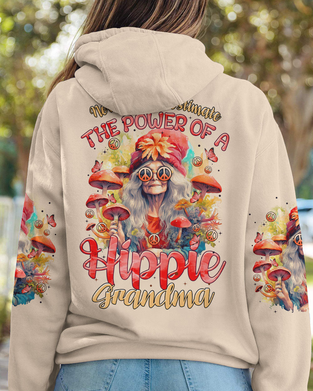 HIPPIE GRANDMA ALL OVER PRINT - TYTM0909233