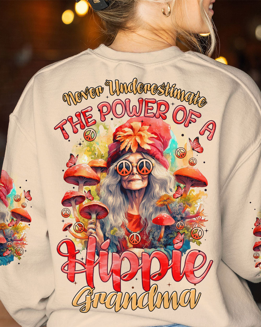 HIPPIE GRANDMA ALL OVER PRINT - TYTM0909233