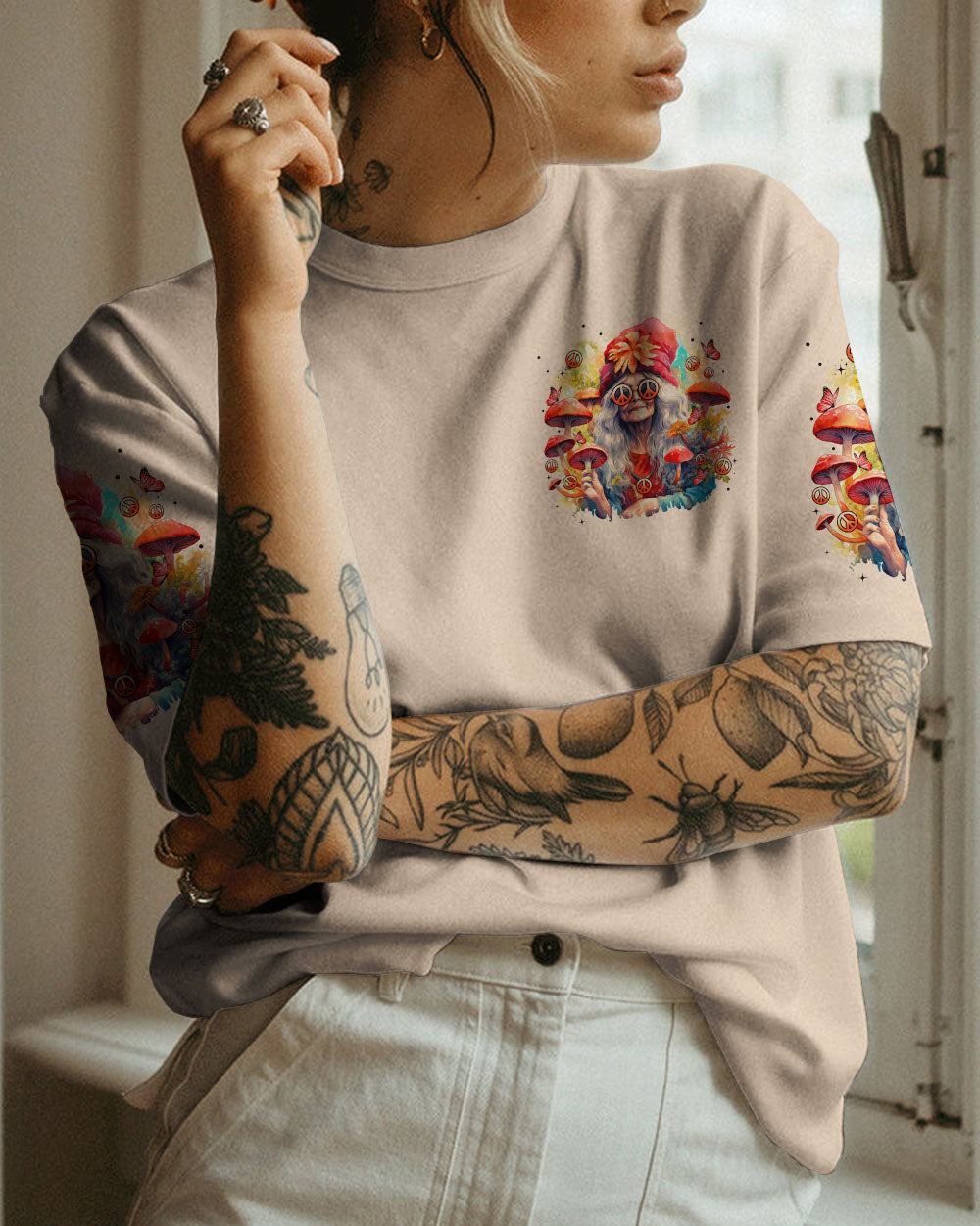 HIPPIE GRANDMA ALL OVER PRINT - TYTM0909233