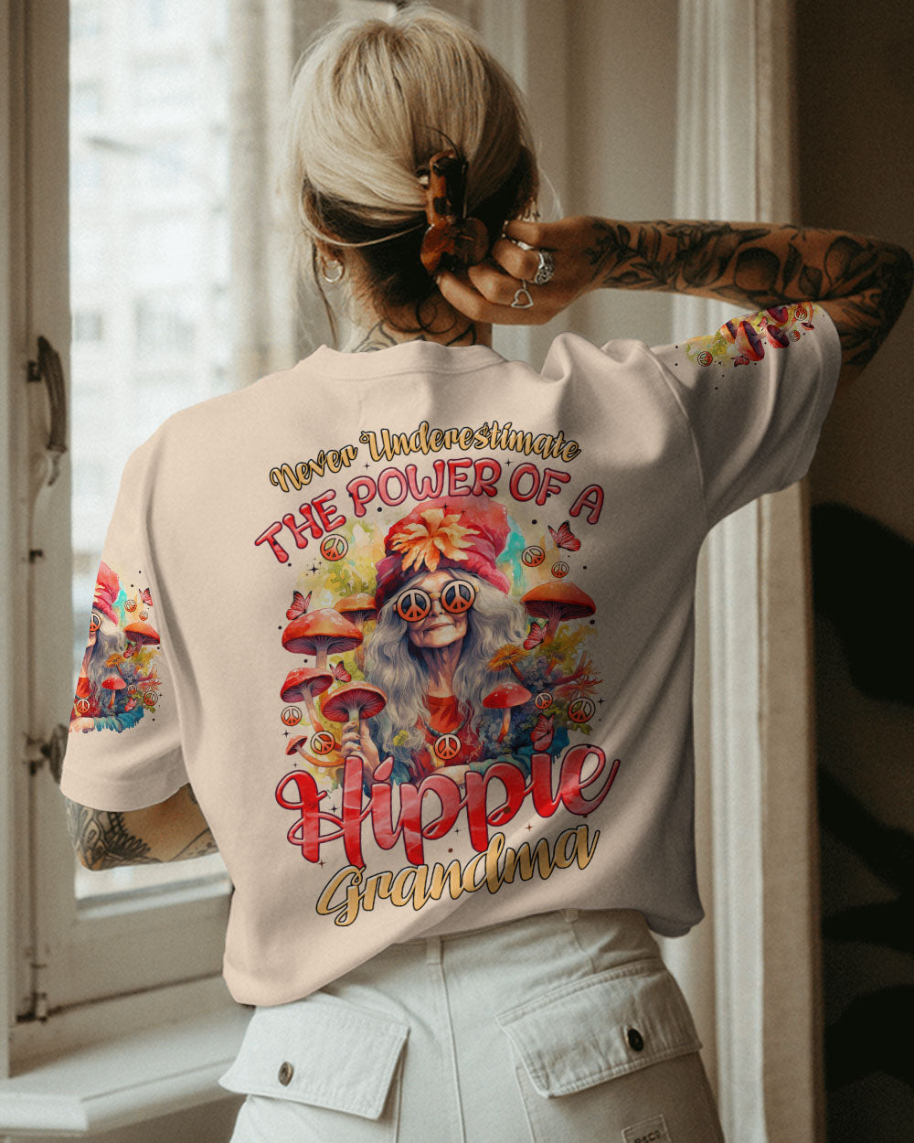 HIPPIE GRANDMA ALL OVER PRINT - TYTM0909233