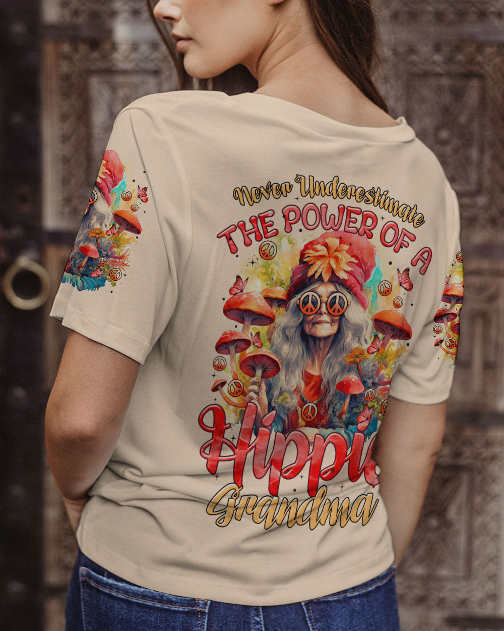 HIPPIE GRANDMA ALL OVER PRINT - TYTM0909233