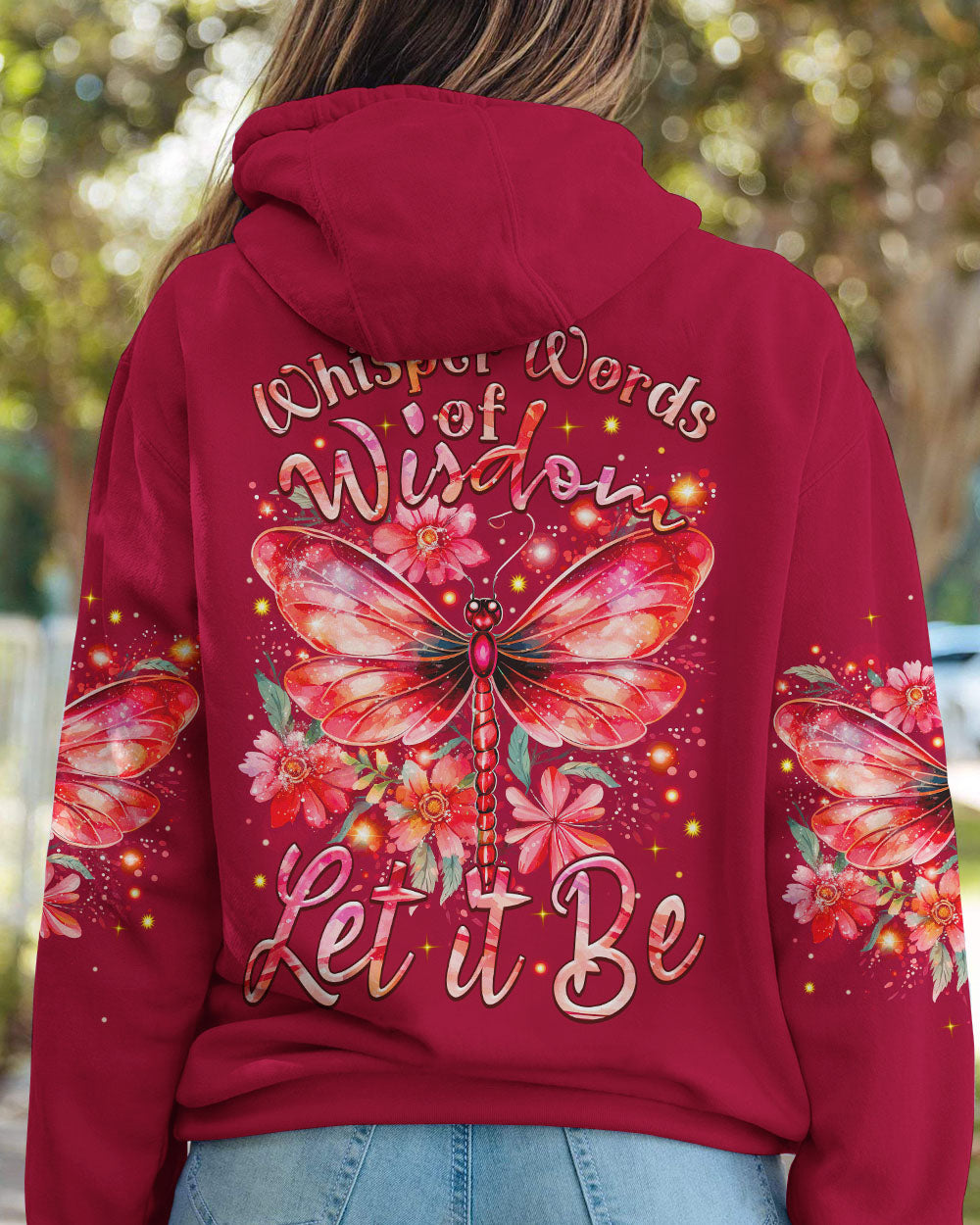 WHISPER WORDS OF WISDOM DRAGONFLY CHRISTMAS ALL OVER PRINT - TYTM0909234