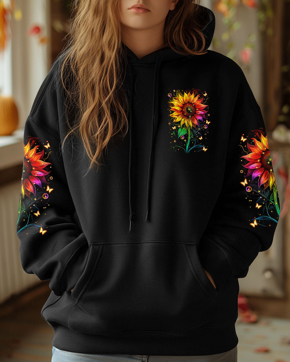 HIPPIE SOUL SUNFLOWER ALL OVER PRINT - TYTM1002252