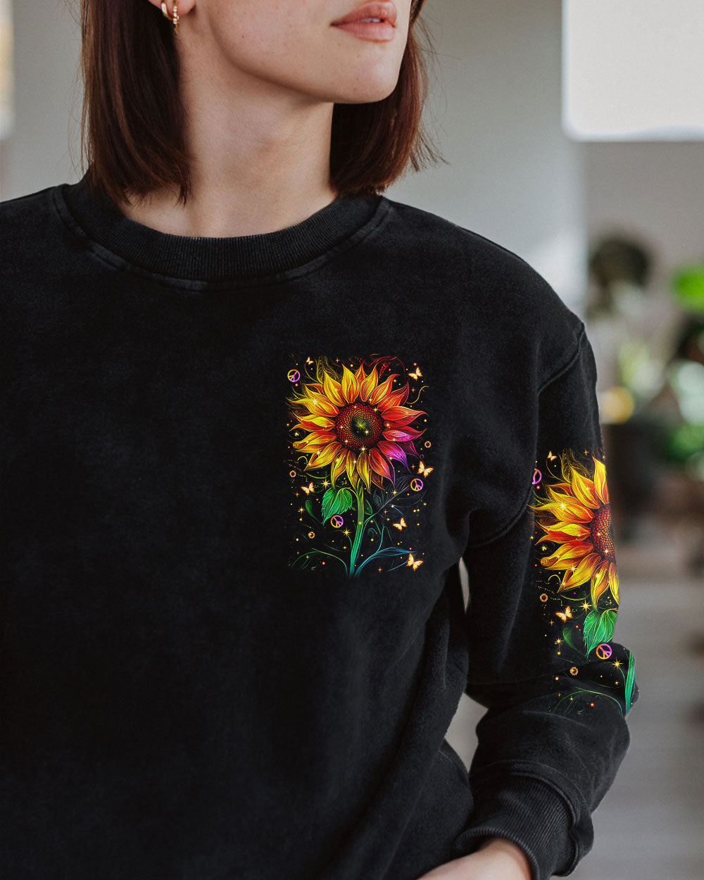 HIPPIE SOUL SUNFLOWER ALL OVER PRINT - TYTM1002252