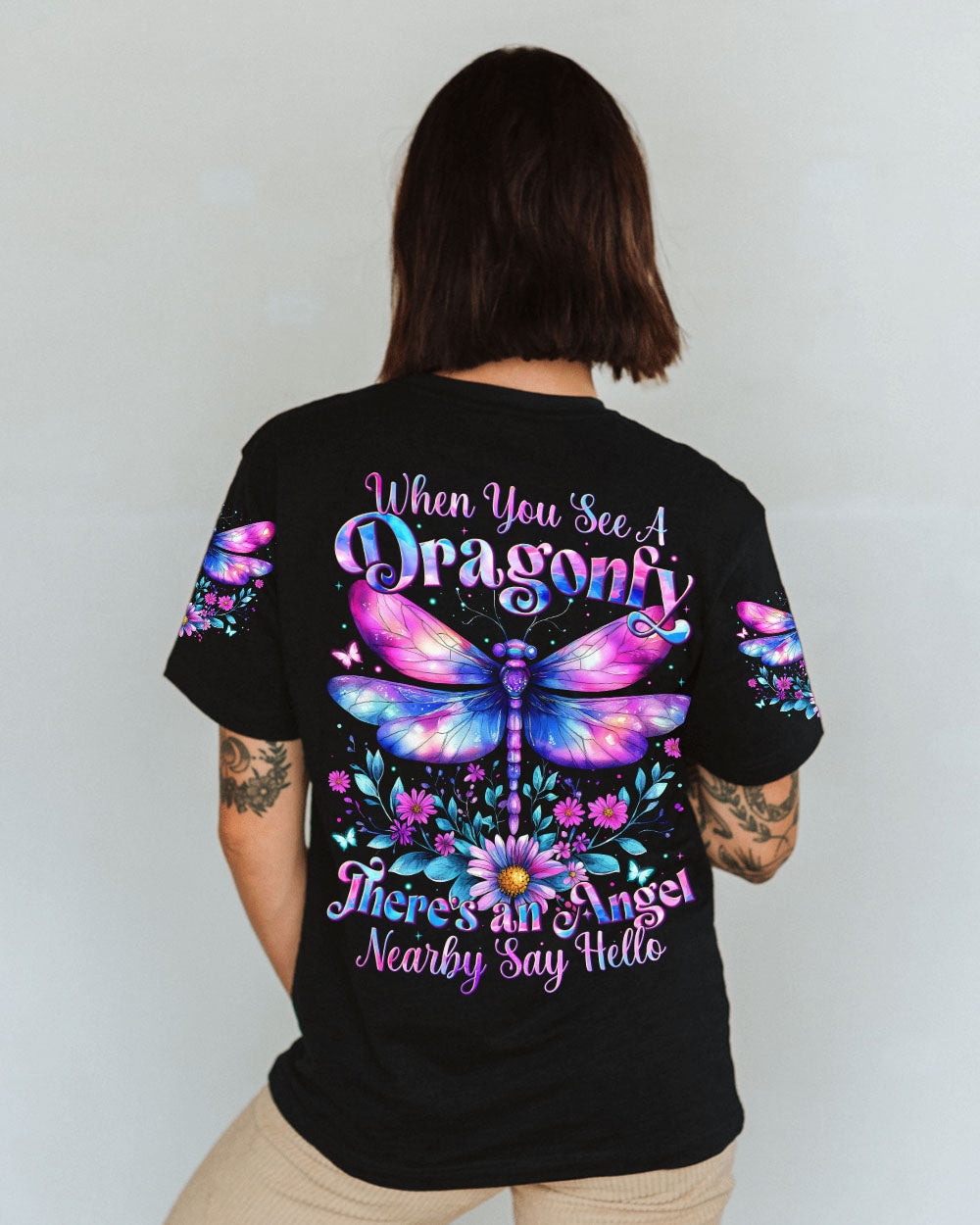 WHEN YOU SEE A DRAGONFLY ALL OVER PRINT - TYTM1002254