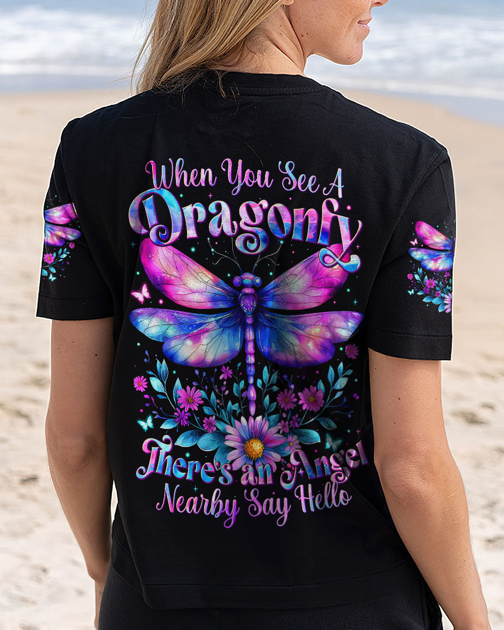 WHEN YOU SEE A DRAGONFLY ALL OVER PRINT - TYTM1002254