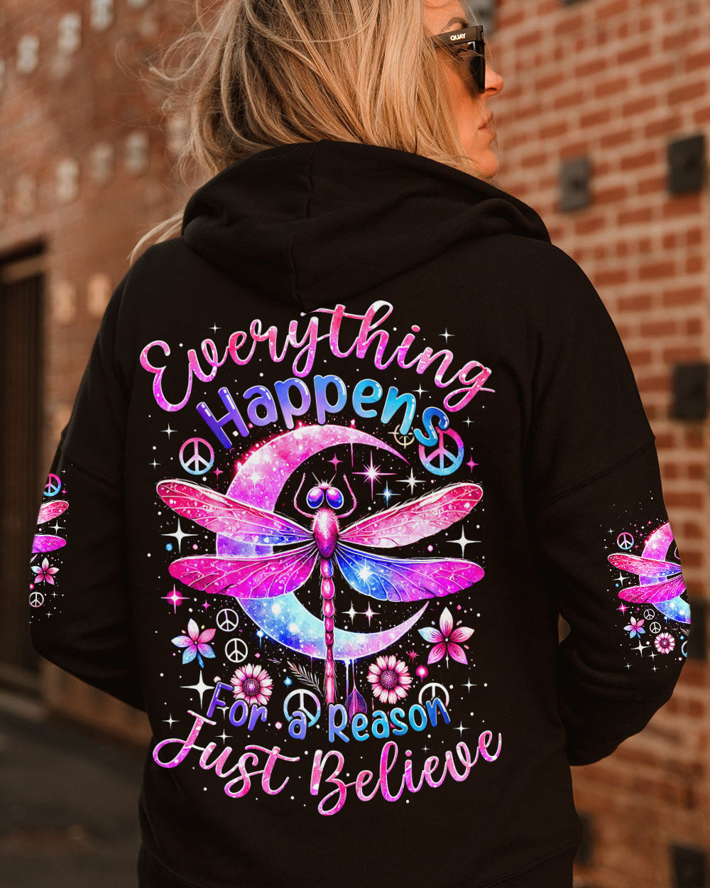 JUST BELIEVE DRAGONFLY ALL OVER PRINT - TYTM1007243