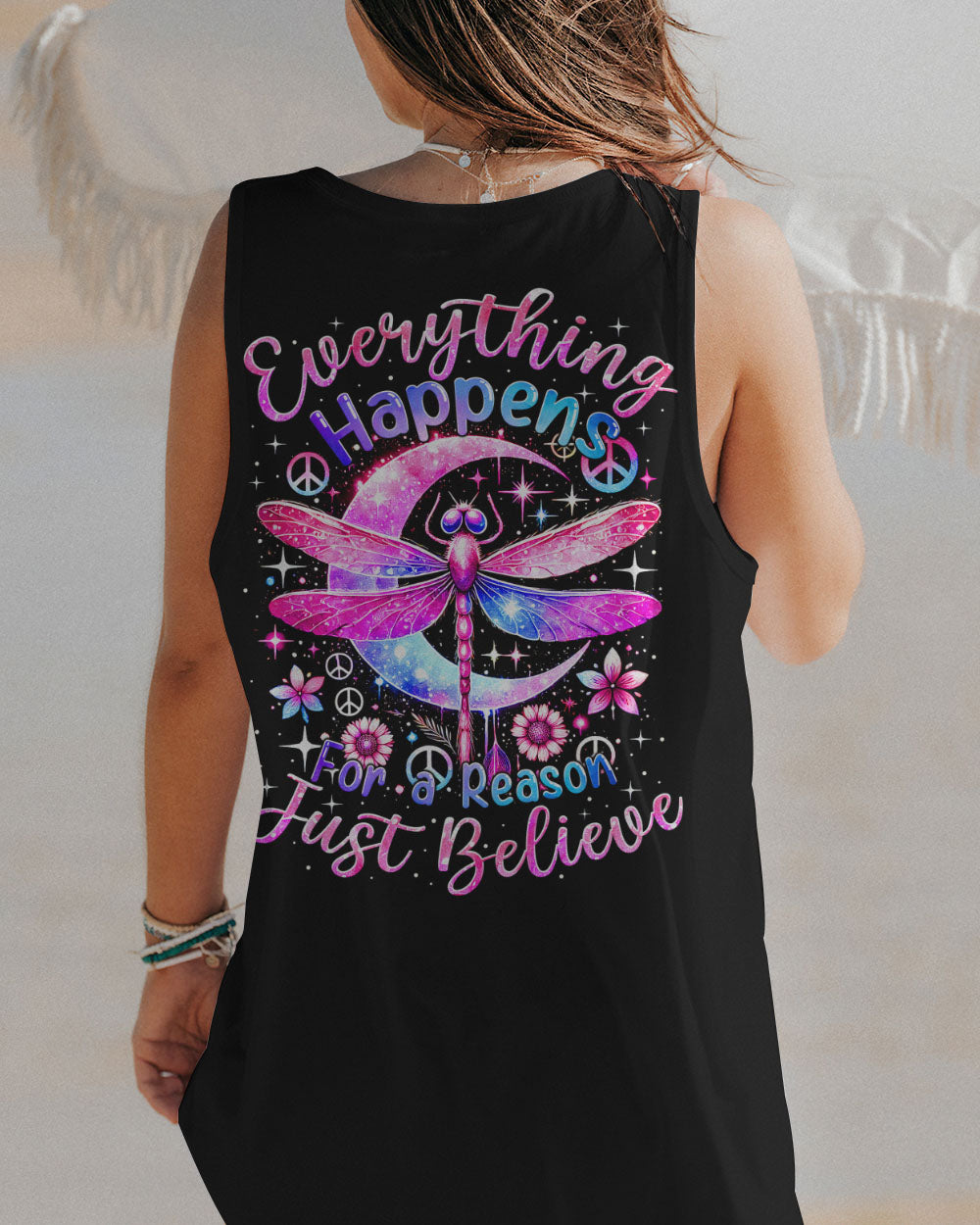 JUST BELIEVE DRAGONFLY ALL OVER PRINT - TYTM1007243