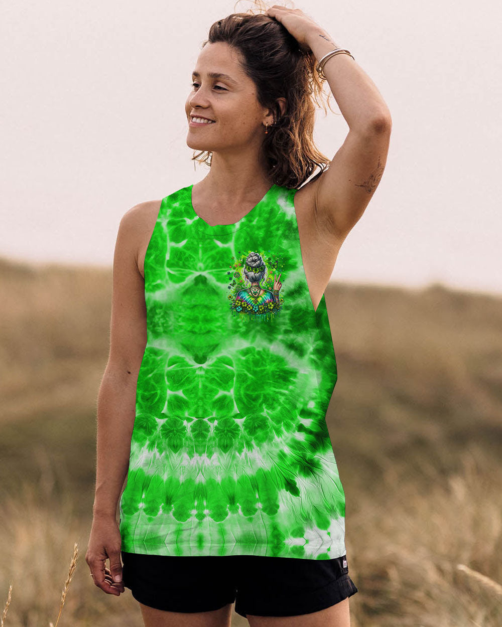 OLD HIPPIES TIE DYE PATRICK'S DAY ALL OVER PRINT - TYTM1101241