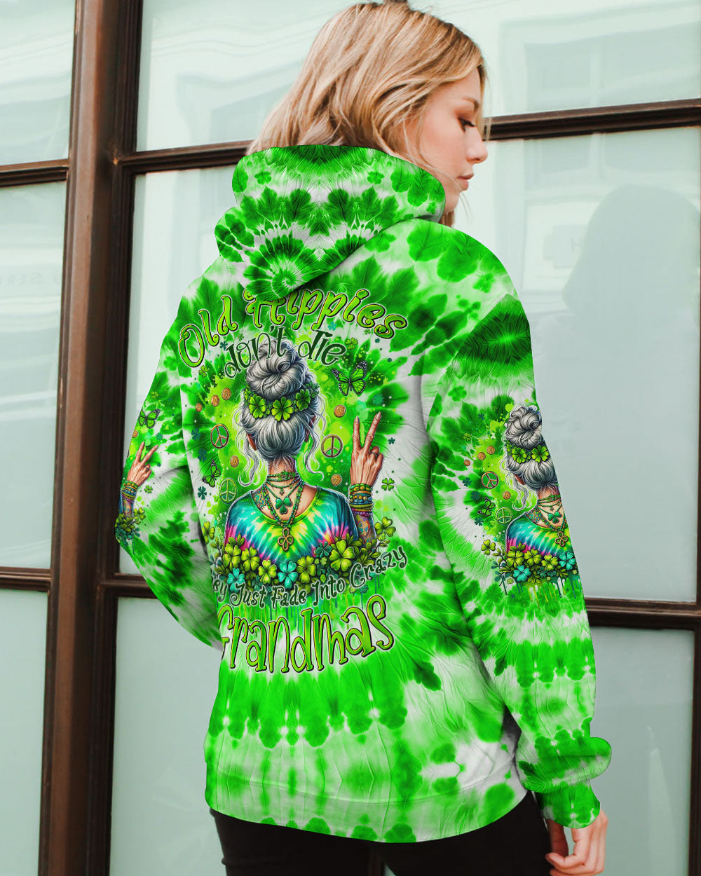 OLD HIPPIES TIE DYE PATRICK'S DAY ALL OVER PRINT - TYTM1101241