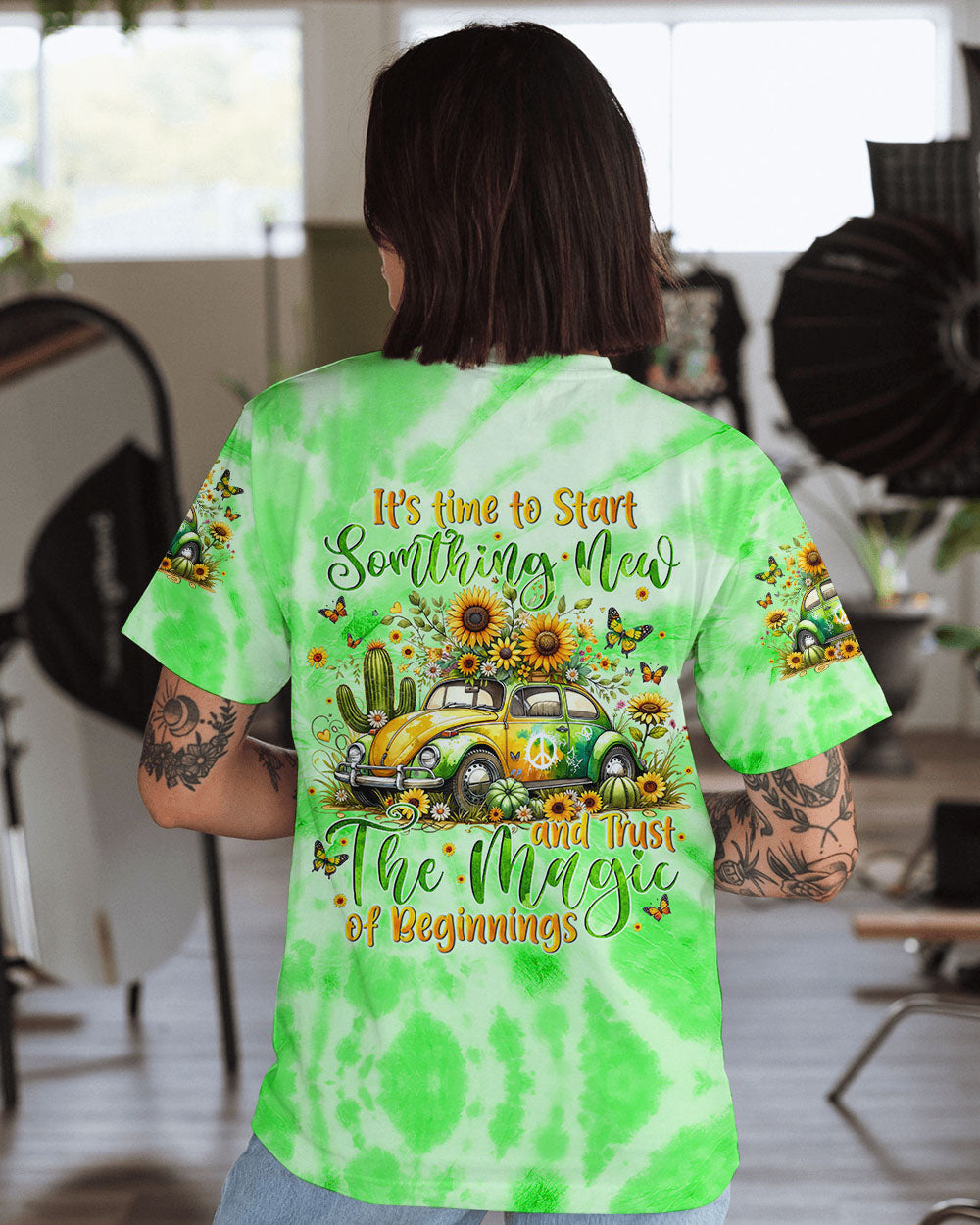 TRUST THE MAGIC OF BEGINNINGS ALL OVER PRINT - TYTM1105245