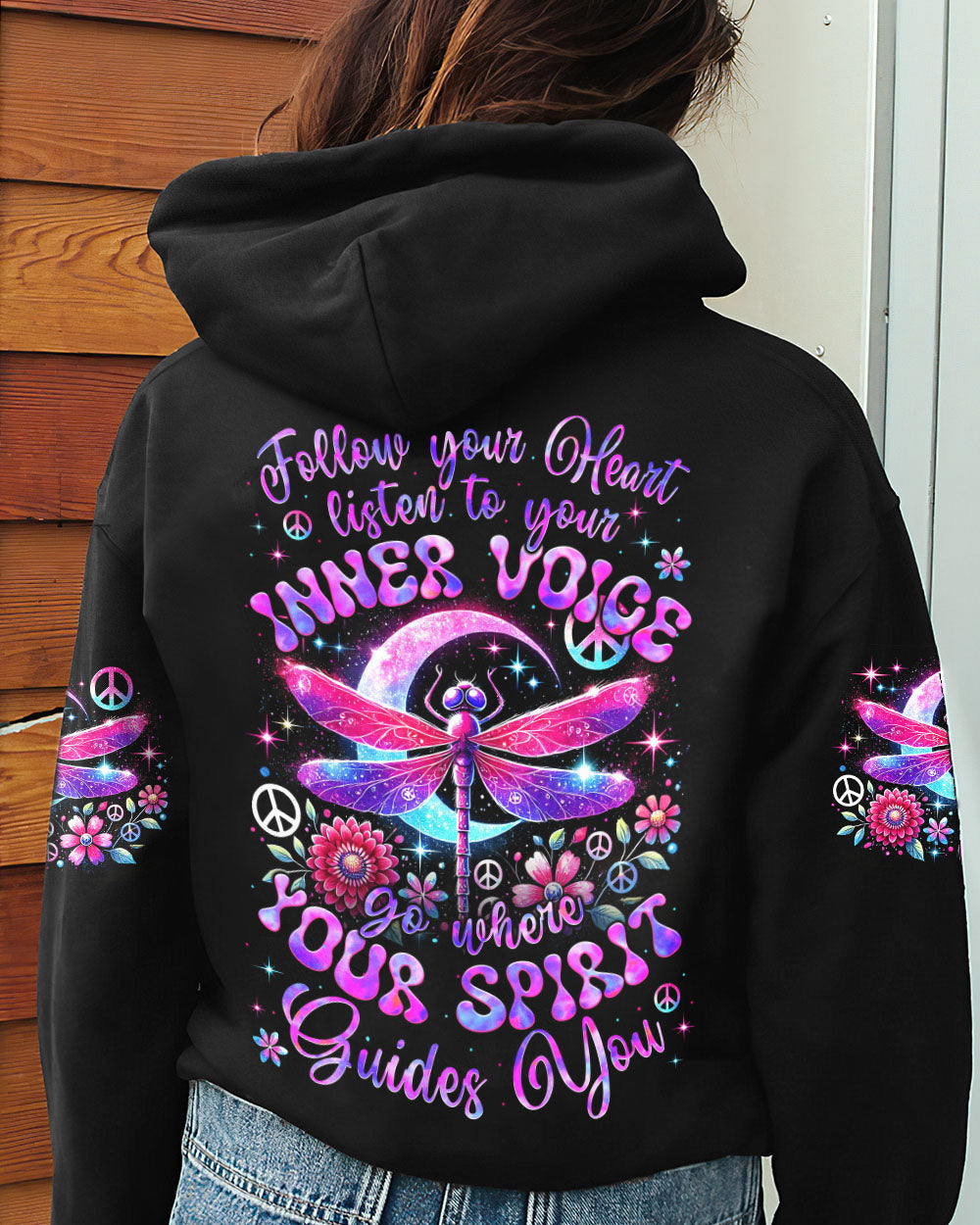 FOLLOW YOUR HEART DRAGONGLY ALL OVER PRINT - TYTM1107242