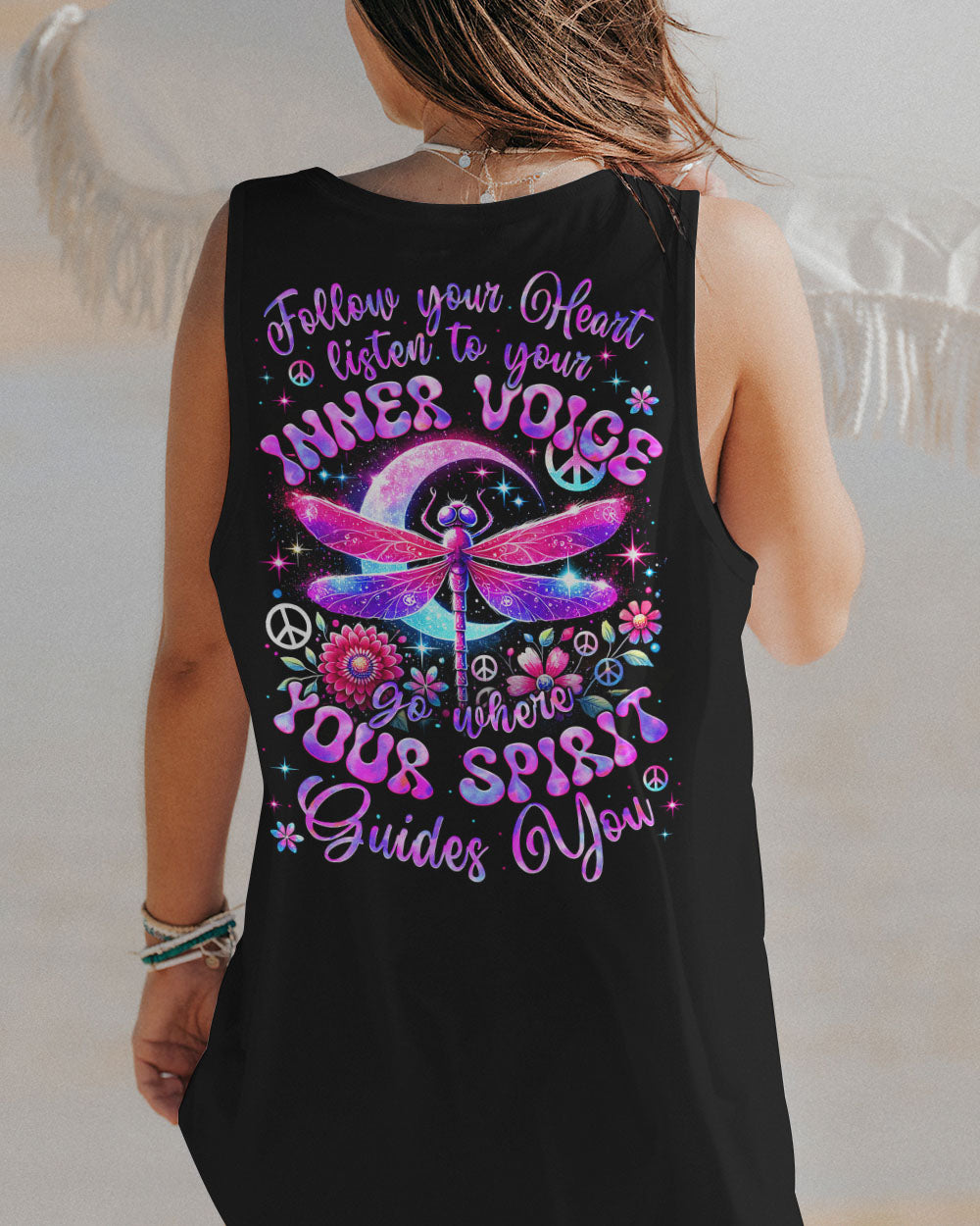 FOLLOW YOUR HEART DRAGONGLY ALL OVER PRINT - TYTM1107242