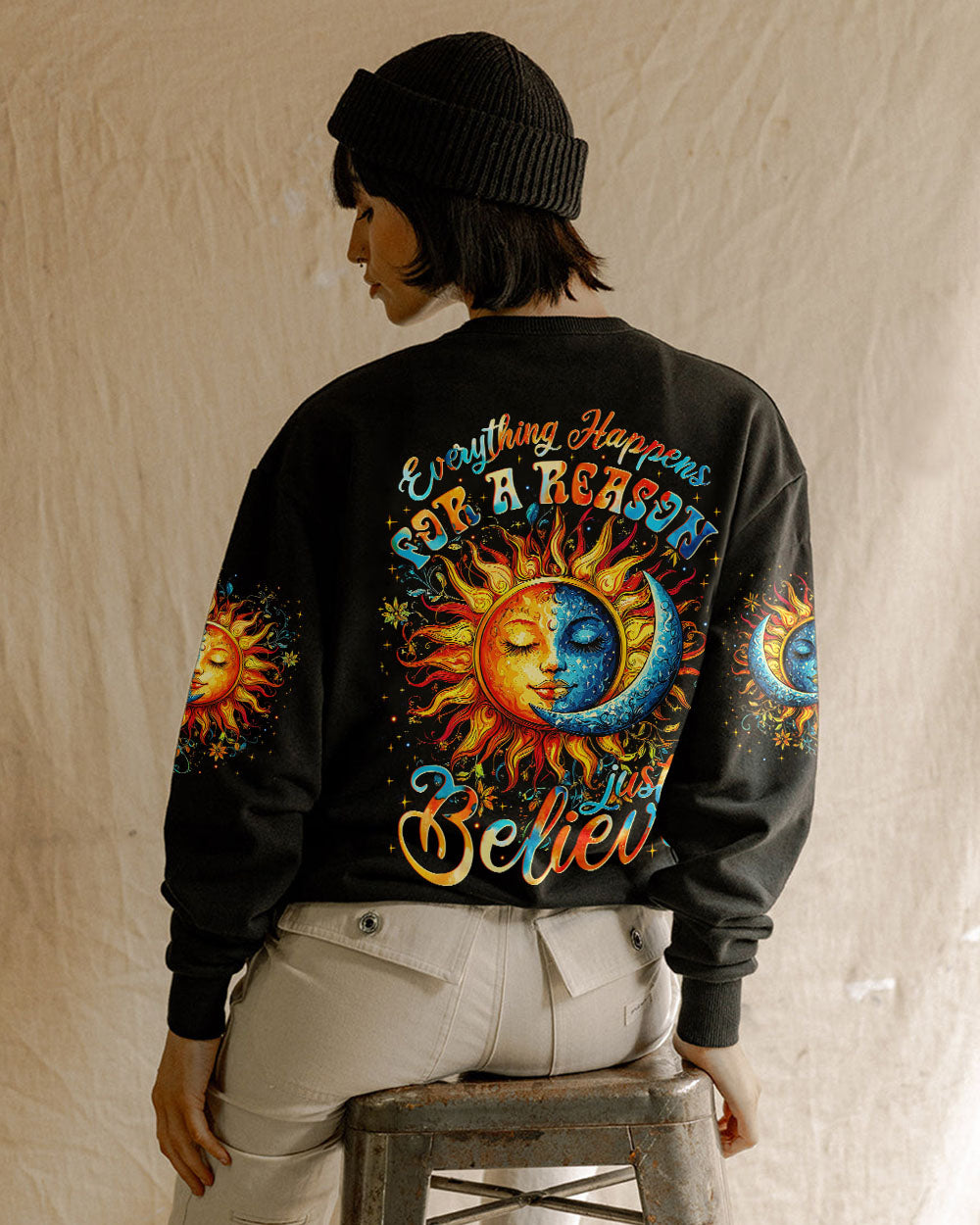 JUST BELIEVE SUN AND MOON ALL OVER PRINT - TYTM1112241