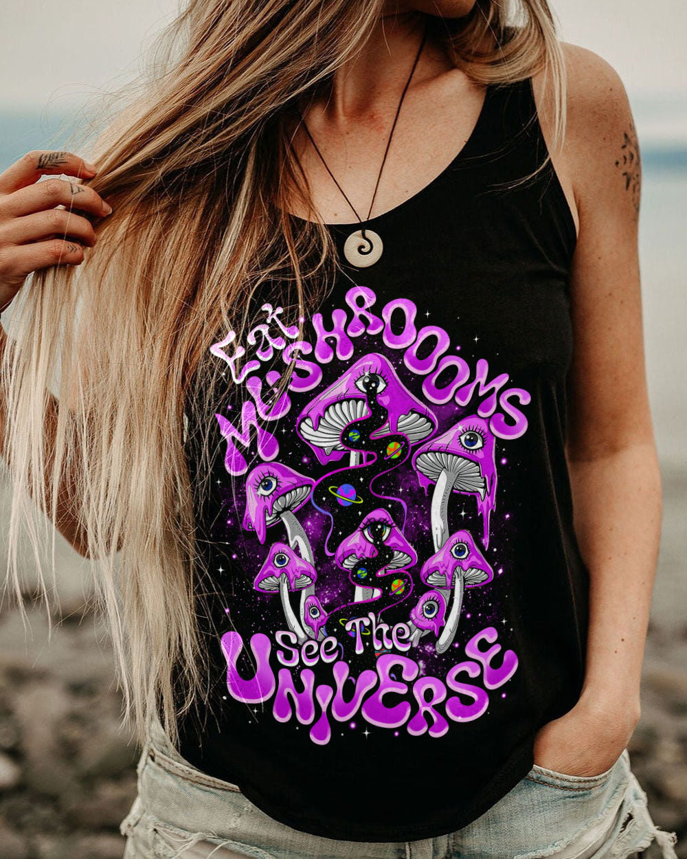 EAT MUSHROOMS SEE THE UNIVERSE ALL OVER PRINT - TYTM1207244