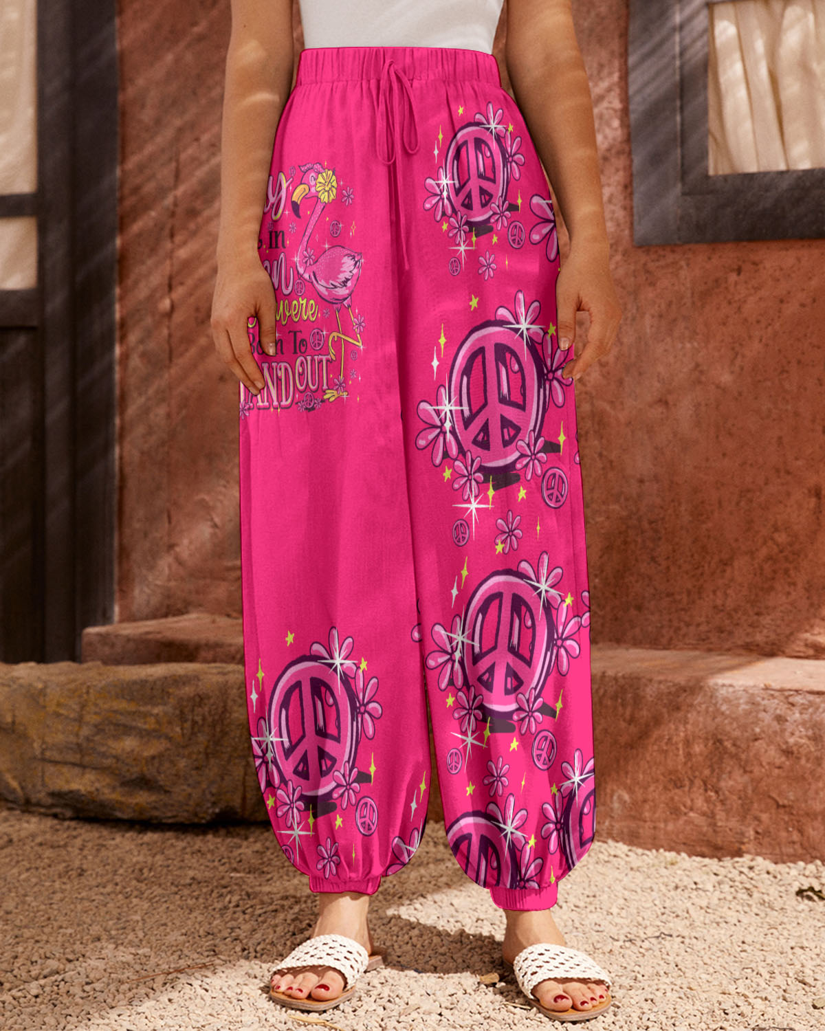 BORN TO STAND OUT FLAMINGO ALL OVER PRINT - TYTM1306233